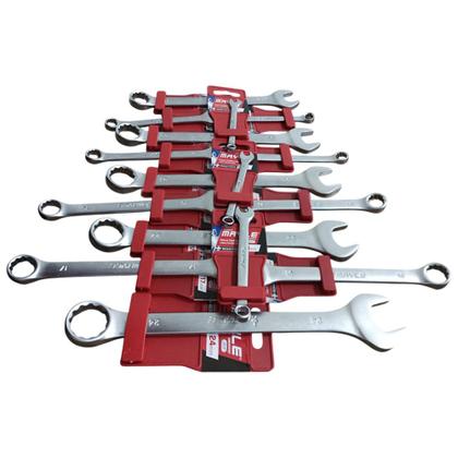 Imagem de Kit Chave Combinada CrV de 06mm a 24mm 18un - MAYLE