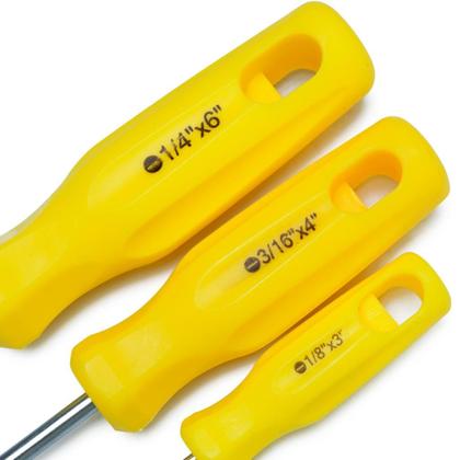 Imagem de Kit Chave De Fenda E Phillips Imantada Magnética 12 Peças