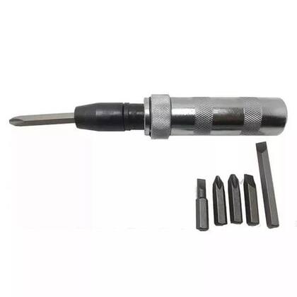 Imagem de Kit Chave De Impacto Manual 1/2 Pol. Profissional Com Bits