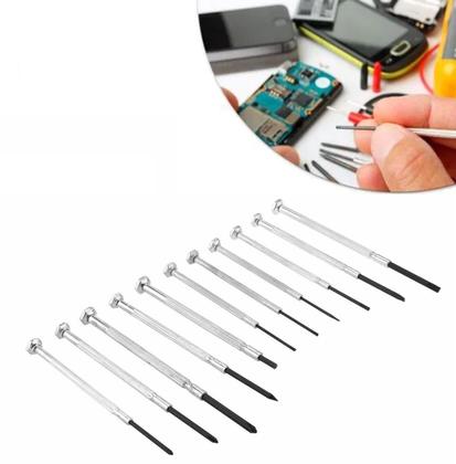 Imagem de Kit chave de precisão Celular Relógio Relojoeiro Óculos Informatica Smartphone  Computador Notebook Jogo Ferramentas Fenda Philips Allen Canhão