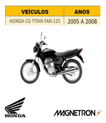 Imagem de Kit Chave Ignição Cg Titan Fan 125 2005 A 2008 Magnetron