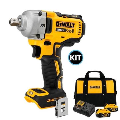Imagem de Kit Chave Impacto 1/2 20V Dewalt Dcf892B-B3 + 02 Bateria 5Ah
