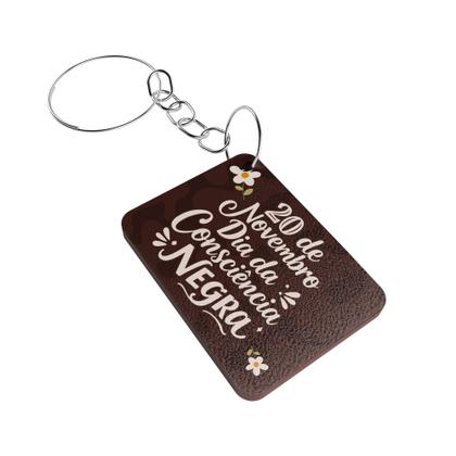 Imagem de Kit Chaveiro MDF Consciência Negra 20 de Novembro