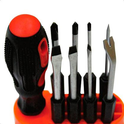 Imagem de Kit Chaves 9 Peças Fenda Phillips Chaves Especial Bestfer