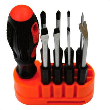 Imagem de Kit Chaves 9 Peças Fenda Phillips Chaves Especial Bestfer