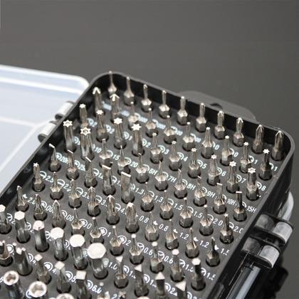 Imagem de Kit Chaves Celular Manutenção 115 em 1 Ferramenta Reparo Tablet