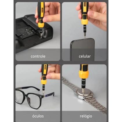 Imagem de Kit chaves de precisão 32 em 1 manutenção celular óculos relógios eletrônicos bom 3104