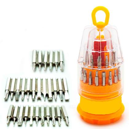 Imagem de Kit Chaves De Precisão Multifuncional Com 31 Peças Conjunto Profissional De Precisão Com Case Exbom