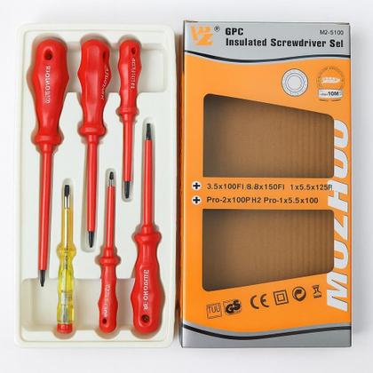 Imagem de Kit Chaves Isoladas 1000V 6 Peças Philips
