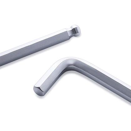 Imagem de Kit Chaves Sextavada Allen Aço Forjado Com 9 Peças Tipo L