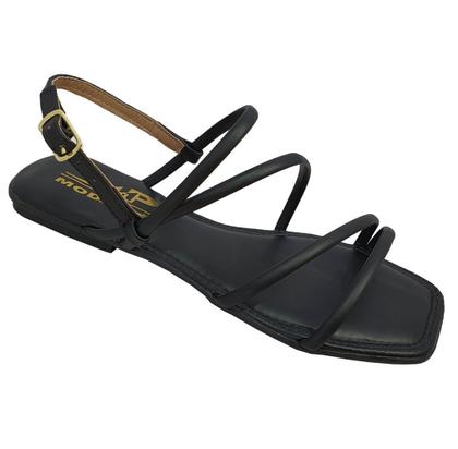 Imagem de Kit Chinelo e Rasteira Moda Pé 2 Pares Multicolorido