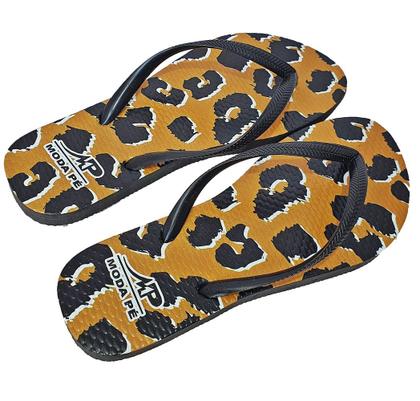 Imagem de Kit Chinelo e Rasteira Moda Pé 2 Pares Multicolorido