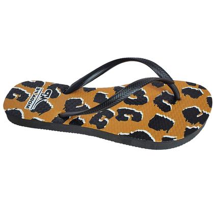 Imagem de Kit Chinelo e Rasteira Moda Pé 2 Pares Multicolorido