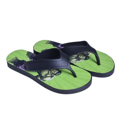 Imagem de kit Chinelo Infantil Menino Masculino Personagem Hulk Barato Leve Casual + Game Boy + Relógio