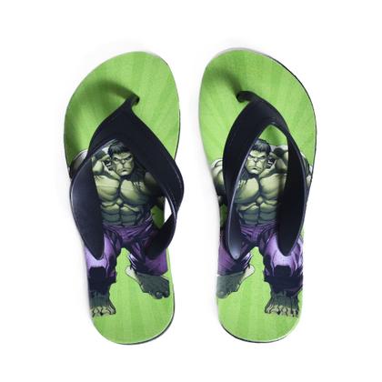 Imagem de kit Chinelo Infantil Menino Masculino Personagem Hulk Barato Leve Casual + Game Boy + Relógio