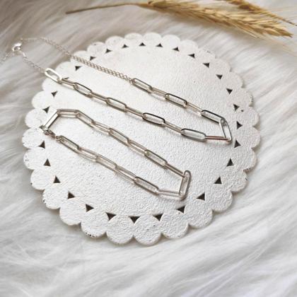 Imagem de Kit Chocker e Pulseira prata 925 correntaria Larga banhada