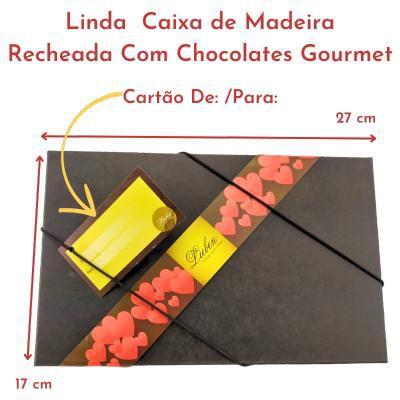 Imagem de Kit Chocolates Sortidos Presente Amigos Pão De Mel Trufas