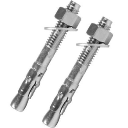 Imagem de Kit Chumbador Pba com Parafuso Goma 3/8 x 3 2 Peças