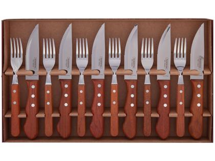 Imagem de Kit churrasco 12 pecas jumbo garfo faca tramontina 22399063