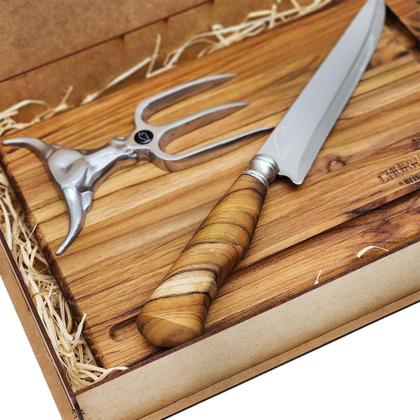Imagem de Kit Churrasco Churrasqueiro Oficial da Família