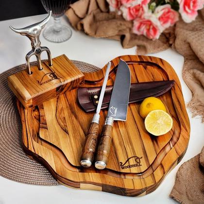 Imagem de Kit Churrasco Personalizado Artesanal Origens