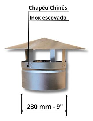 Imagem de Kit Churrasqueira Gourmet média Inox 3 tubos