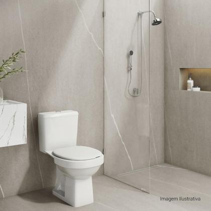 Imagem de Kit Chuveiro 12,4 com Desviador e Ducha Cromado Acqua Plus 1990.C.STD.KIT.N Deca