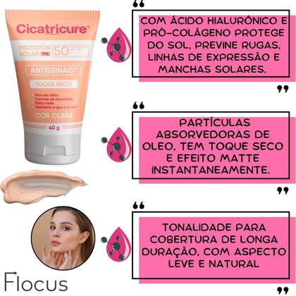 Imagem de Kit Cicatricure Creme Diurno Contorno Olhos Protetor Solar