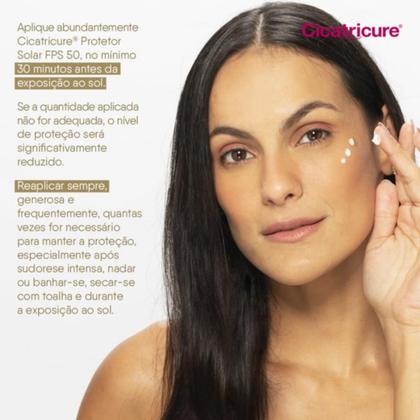 Imagem de Kit Cicatricure Creme Facial Antirugas + Protetor Solar Facial FPS50 Toque Seco Antissinais Matte