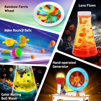Imagem de Kit científico YOPINSAND 260 Experiments para crianças com química mágica