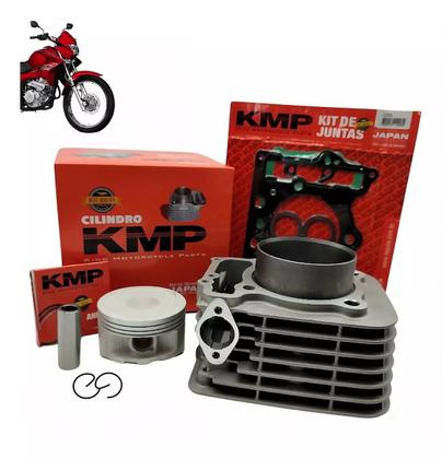 Imagem de Kit Cilindro Honda Nx 400 Falcon 2005 2006 2007 Kmp Original