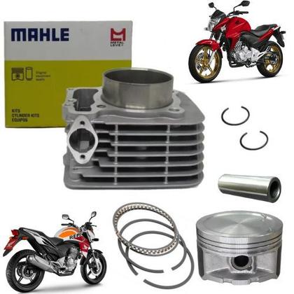 Imagem de Kit Cilindro Motor CB 300R 2009 a 2015 XRE 300 2010 a 2023 Metal Leve