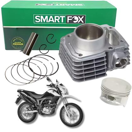 Imagem de Kit Cilindro Motor Pistão Anéis Cg Fan Titan Mix Sport 150