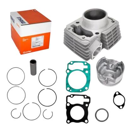 Imagem de Kit Cilindro Motor Valvulas Corrente Honda Titan 150 Fan
