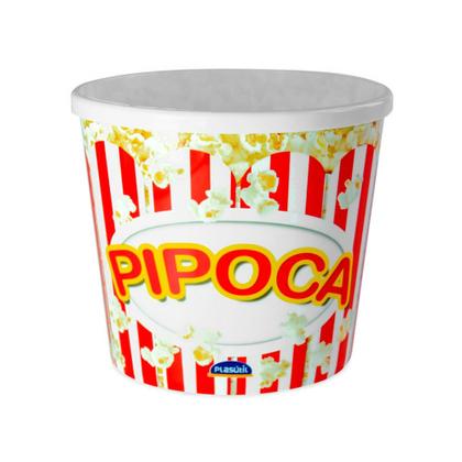 Imagem de Kit Cinema 3 em 1 Balde de Pipoca 2L + 2 Copos de Refrigerante