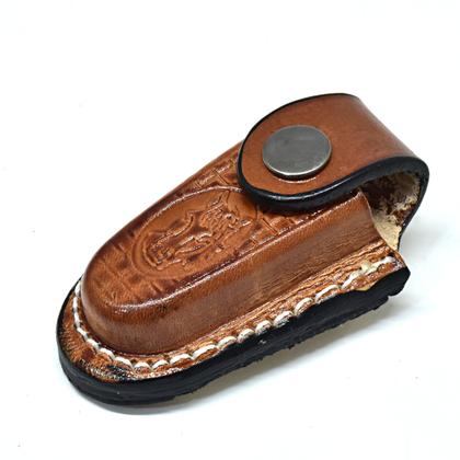 Imagem de Kit Cinto/bainha Chaveirinho Country Couro Infantil Fazenda