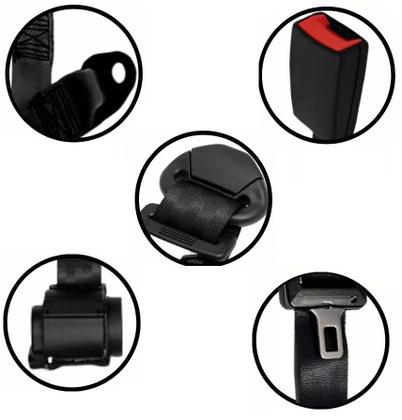 Imagem de Kit cinto de segurança COMPLETO para CHEVROLET CORSA + fechos