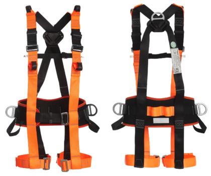 Imagem de Kit Cinto De Segurança Tipo Paraquedista 7 Pontos Completo Para Trabalho Em Altura.- C.A 46892