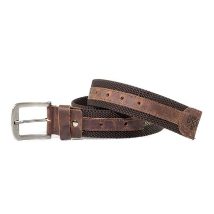 Imagem de Kit Cinto Masculino Couro com Elástico Casual e Carteira em Couro