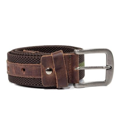 Imagem de Kit Cinto Masculino Couro com Elástico Casual e Carteira em Couro