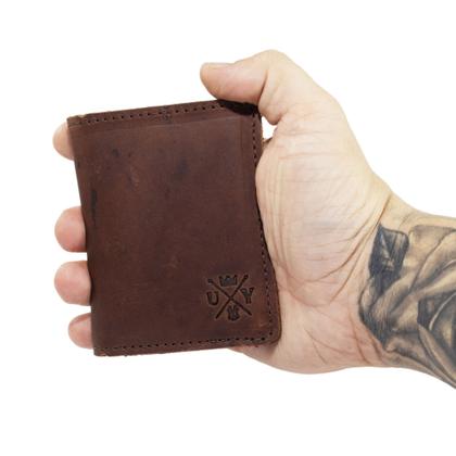 Imagem de Kit Cinto Masculino Couro com Elástico Casual e Carteira em Couro