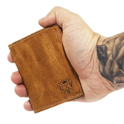 Imagem de Kit Cinto Masculino Couro com Elástico Casual e Carteira em Couro