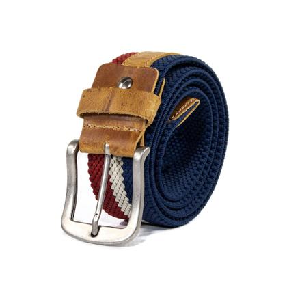 Imagem de Kit Cinto Masculino Couro com Elástico Casual e Carteira em Couro