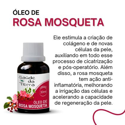 Imagem de Kit Clareador Natural Argila Branca 500g + Óleo de Rosa Mosqueta 30ml