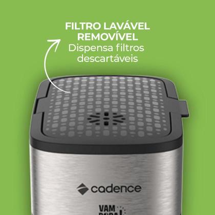 Imagem de Kit Click Cadence - Sanduicheira E Cafeteira Vambora 110V