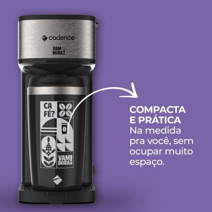 Imagem de Kit Click Cadence - Sanduicheira E Cafeteira Vambora 110V