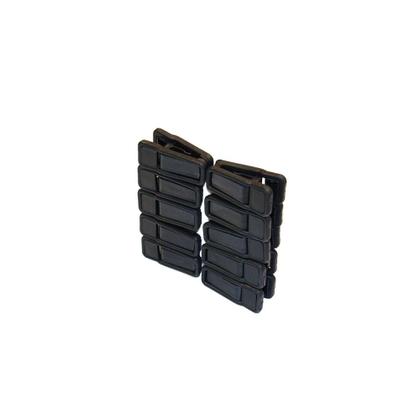 Imagem de Kit Clip Vizapi Com 10 5X2X2Cm Preto