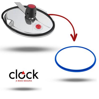 Imagem de Kit Clock Borracha Peso Válvula 7 Litros Para Panela De Pressão Fechamento Interno