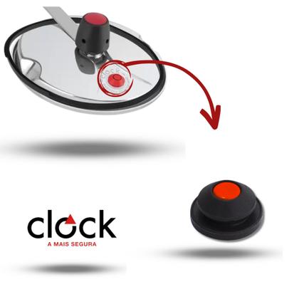 Imagem de Kit Clock Borracha Peso Válvula 7 Litros Para Panela De Pressão Fechamento Interno