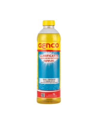 Imagem de Kit Cloro Genco 3 em 1 10KG + 1 Clarificante 1L + 1 Algicida Choque 1L